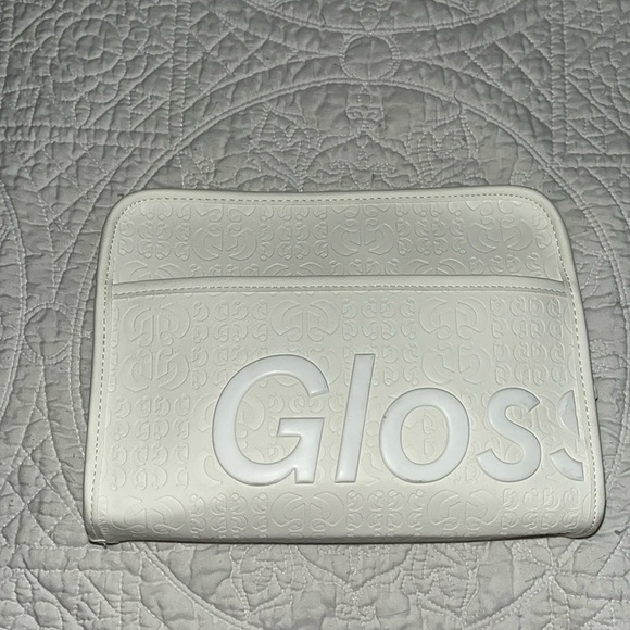 White glossier makeup bag - Picture 1 of 7